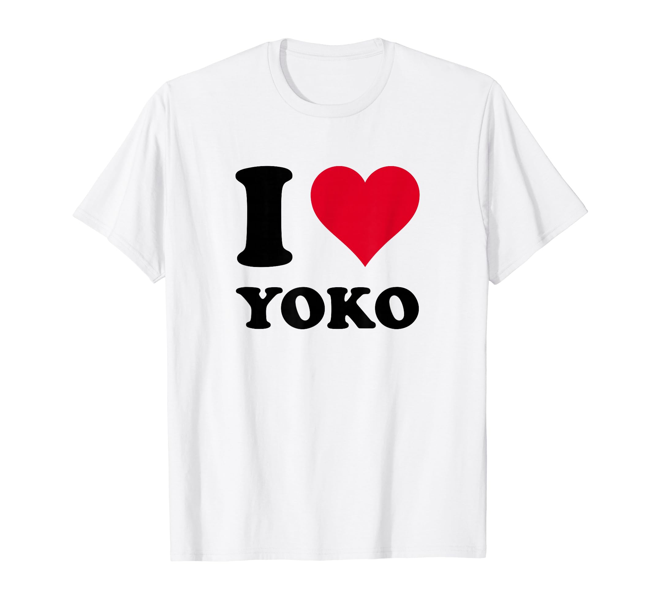 Amazon | I Love Yoko Tシャツ | Tシャツ・カットソー 通販